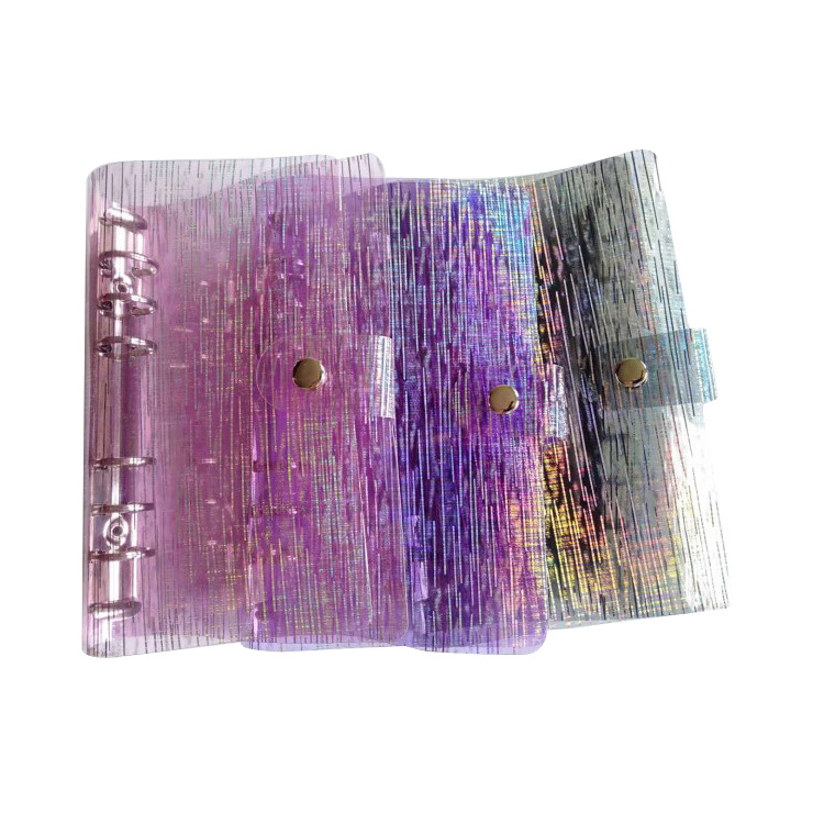 

Transparent Loose-leaf Binder Fashion Netbook Protector Laser Classical Binder Document Folder Protector PVC Free Shipping A11, Mixed order