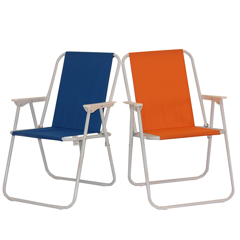 

Portable folding chair balcony lunch break outdoor leisure beach chair self-driving leisure picnic chair Oxford cloth