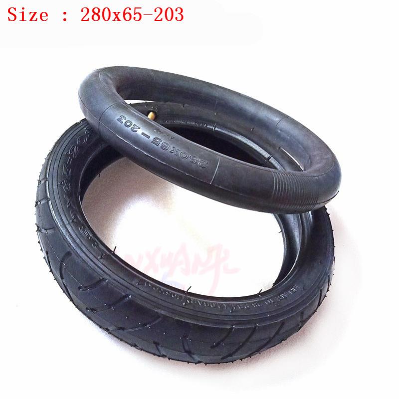

Good Quality 280 X 65-203 Inch Inner Outer Tires 280 X 65-203 Stroller / Push Chair / Jogger Front and Rear Tyre Inner Tube