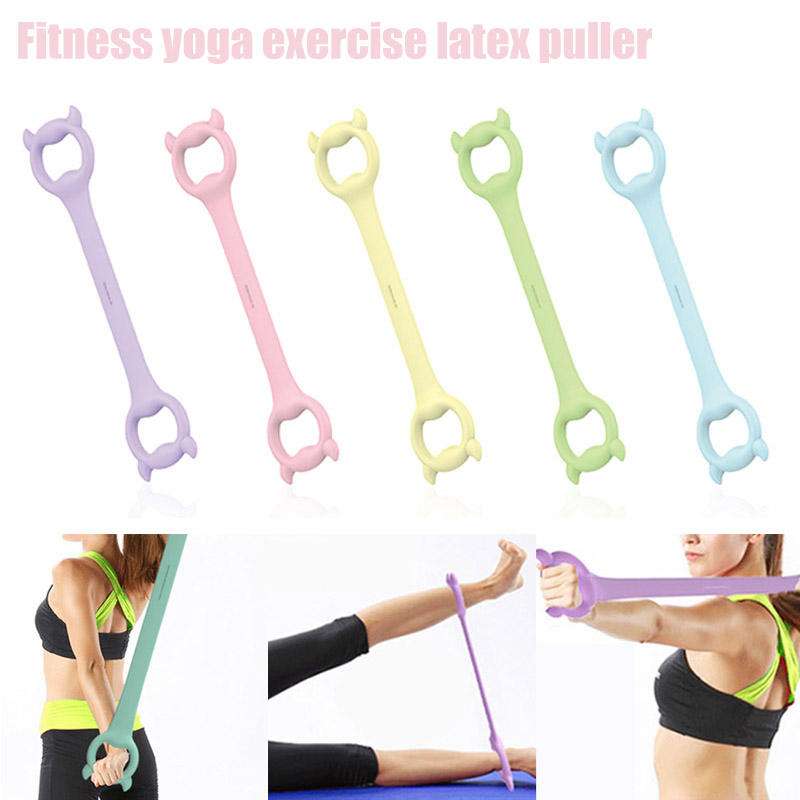 

Resistance Band Silicone Elastic Pulling Exercise For Home Fitness Yoga Training Gym Equipment Fitness Equipment In Stock