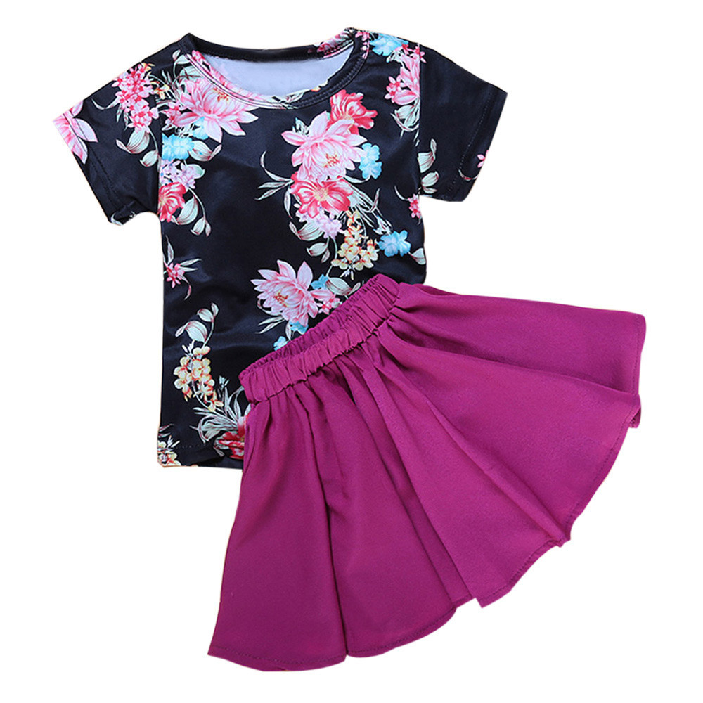 purple color dress for baby girl