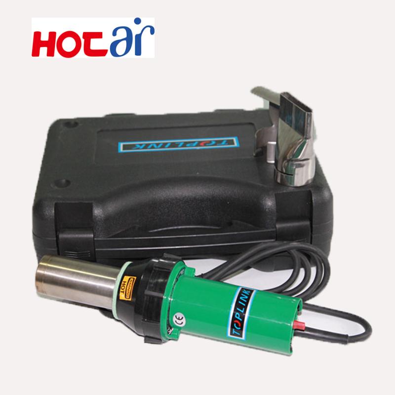 

New Practical 3400W CE Handheld Hot Air Plastic Welder Gun Vinyl welding Heat Gun rod Gas with accessories