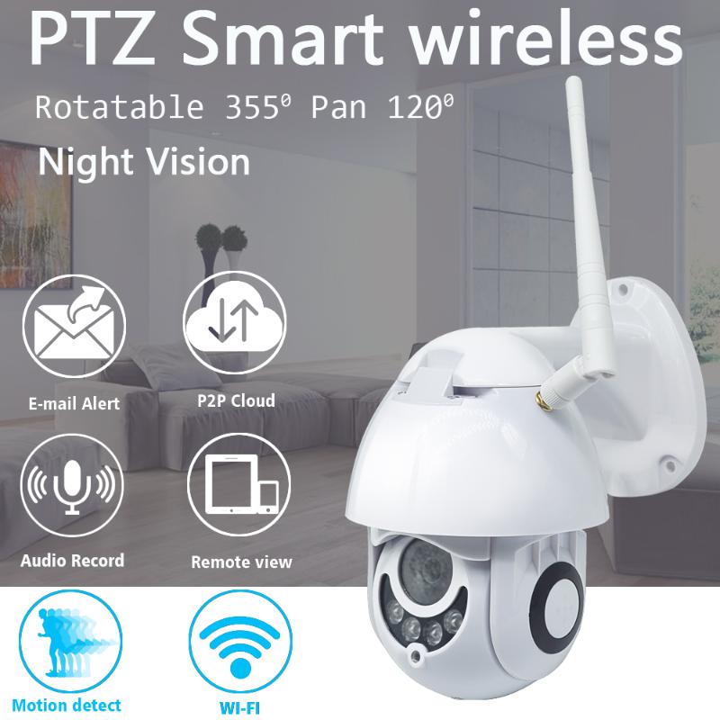 

2MP PTZ Outdoor Dome Camera Waterproof CCTV IP Camera WiFi 1080P Infrared Motion Detection Home Security surveillance