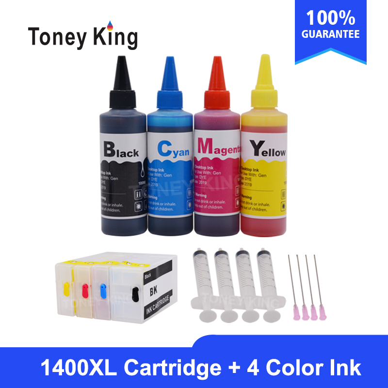 

Toney King new Refill kit printer ink cartridge For PGI1400 1400 XL For Canon MAXIFY MB2340 MB2040 MB2140 MB2740 pgi-1400