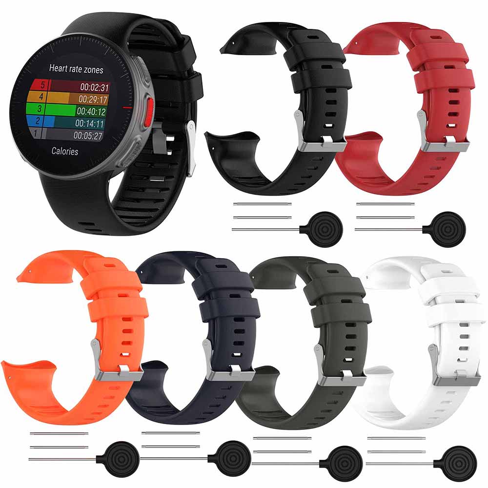 

For Polar Vantage V Smart Watch Silicone Strap Wrist Band Bracelet Replacement