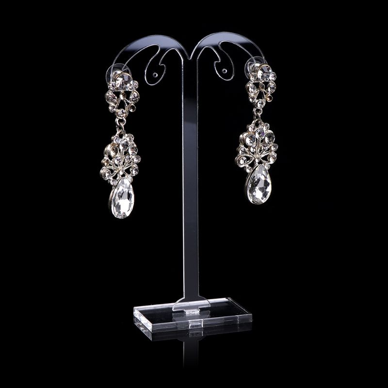 

3 Pcs/set Acrylic Earrings Ear Studs Display Stand Earring Jewelry Showing Storage Props Shelf R9JE