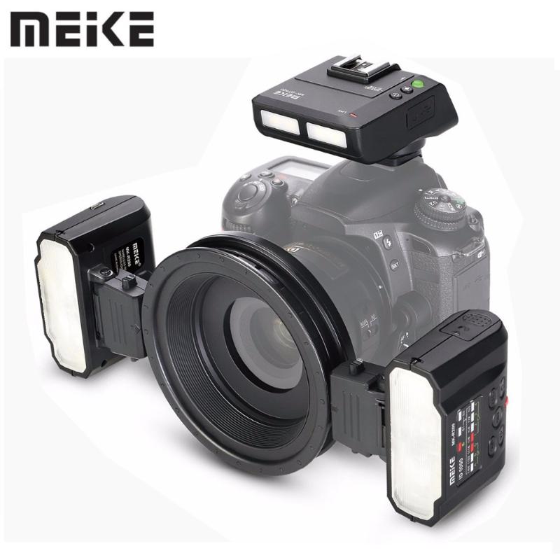 

MEKE Meike -MT24 II -MT24C -MT24N -MT24S Macro Twin Lite Speedlight Flash for D3300 D800DSLR Camera