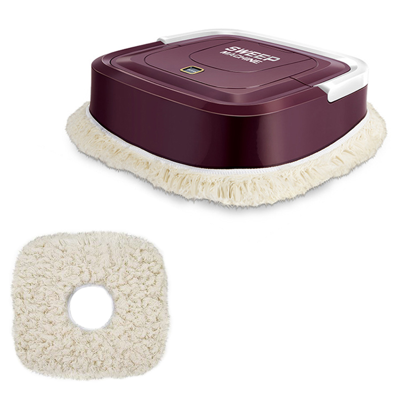 

Rechargeable Automatic Robot Vacuum Cleaner Floor Electric Mop Machine er for Home Electric Vacuum Cleaners Red