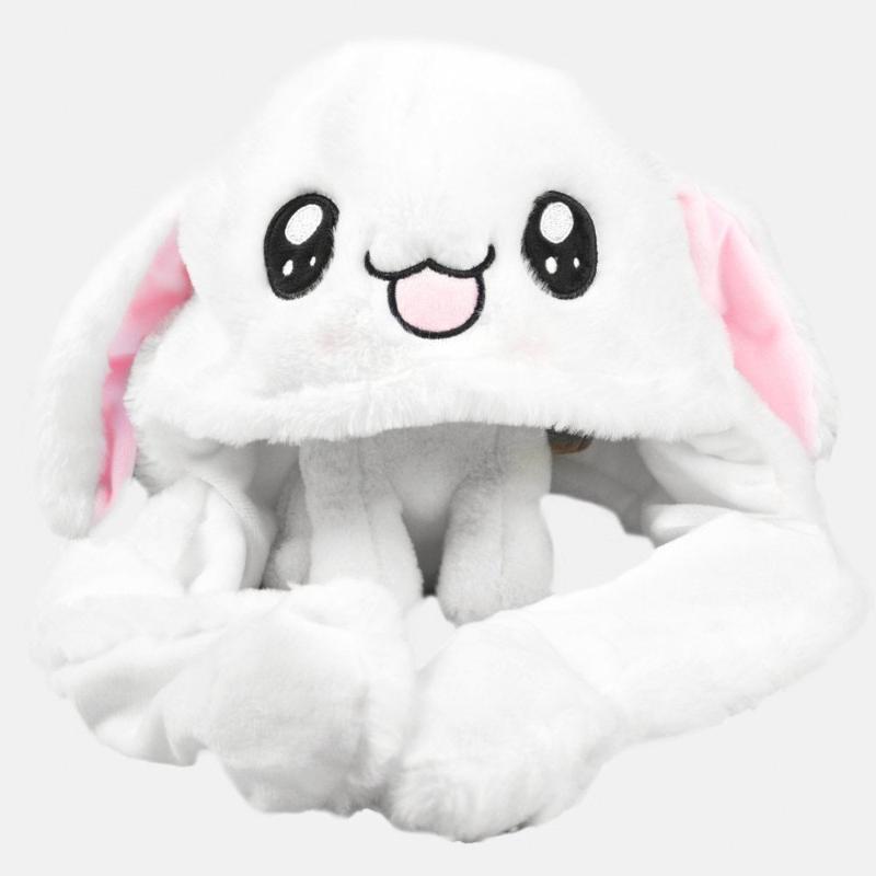 

New Cute Solid Soft Confortable Pretty Hat Ears Will Move The Hat Cute Girls Gift