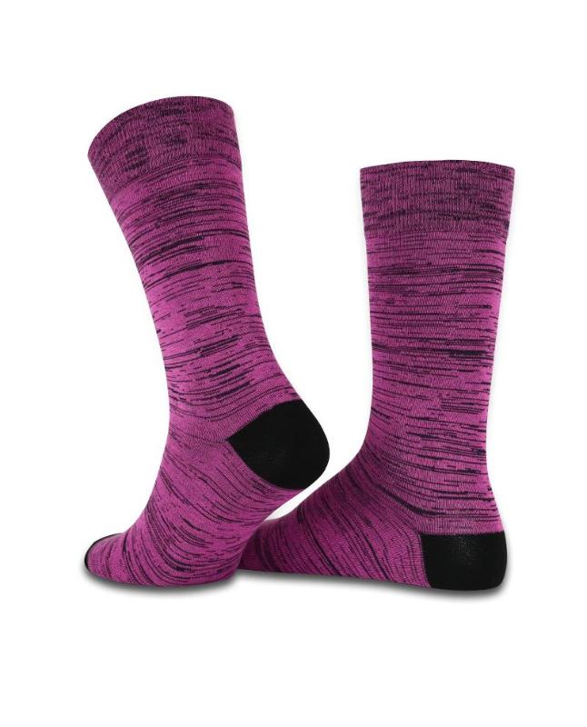 

Dark Pink Color Bamboo Male Socket Socks Andey