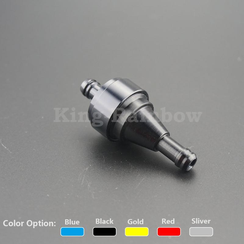 

New Black Motorcycle Aluminum Oil Gas Fuel Filter Mini Pocket ForPit Dirt Bike ATV Quad Gas Push Bicycle