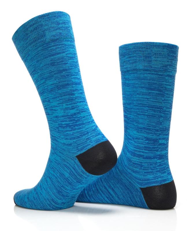 

Muline Blue Bamboo Men 'S Socks Andey, Dark blue