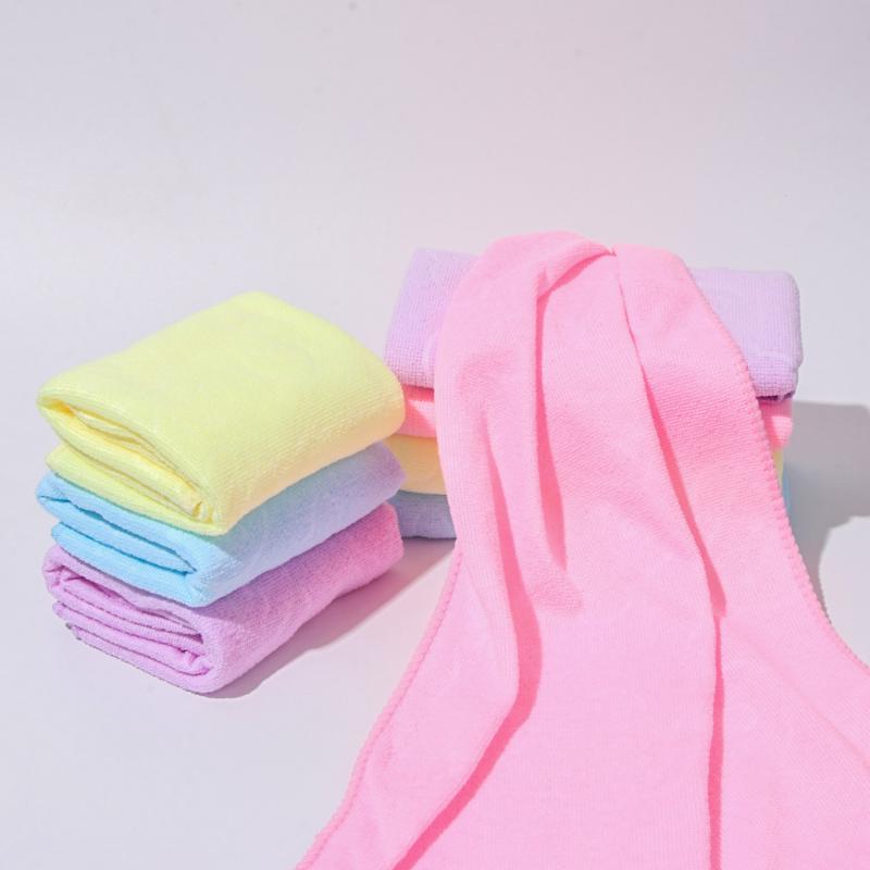 

Towel 1PC Bear Print Solid Bath Towels 30*70 Beach Microfiber Fabric Rectangle Bathroom Washable Decor Hand, Blue