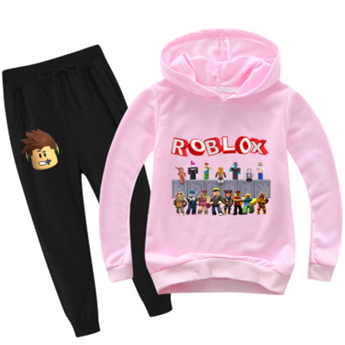 

Roblox 2020 New Spring Autumn Boys Tracksuit Kids Long Sleeve Tshirt Track Pants Children Clothing Infant Sets Sport Suits, Colour