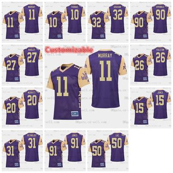 

AAF Atlanta Legends Custom Any Name Number 65 Avery Gennesy 64 Freddie Burden Jake Sutherland Keith Towbridge Bug Howard Football Jersey, Black