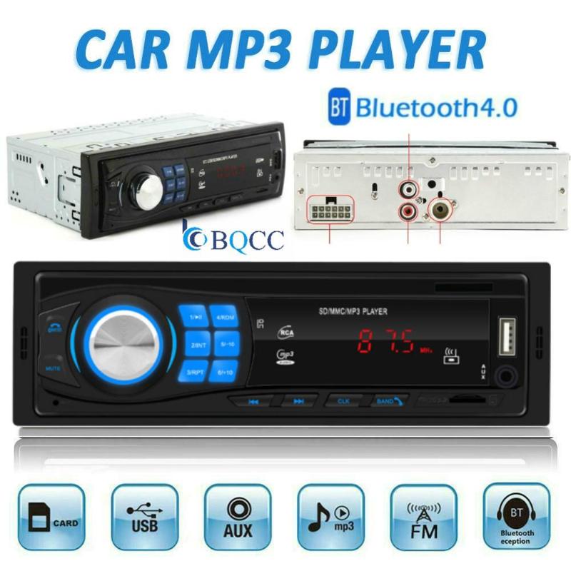 

Single 1Din Car Stereo MP3 Player In Dash Autoradio Head Unit Bluetooth USB AUX FM Radio Stereo Sound Effect