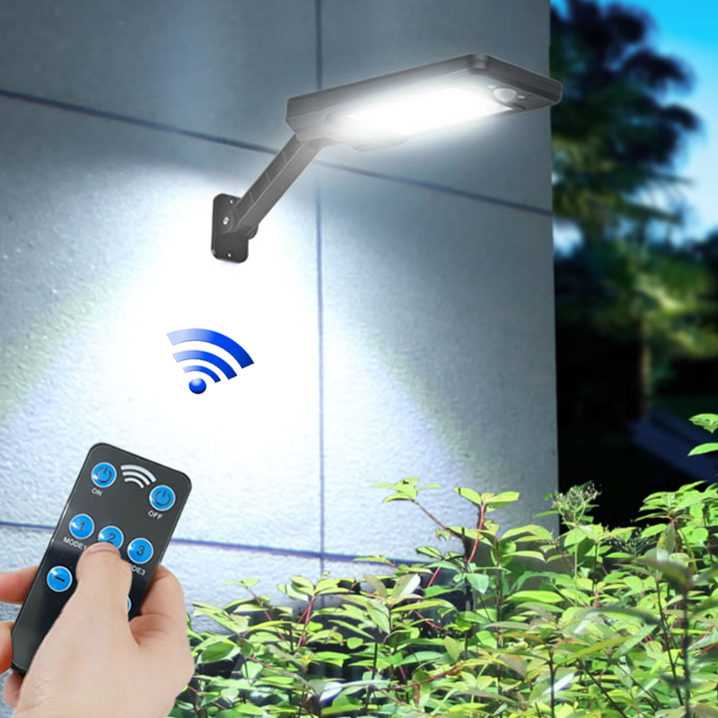 

Solar Lights Outdoor Wall Lamp Motion Sensor Night Security 48 72 LED Waterproof Energy Saving Garden Front door Yard Lighting