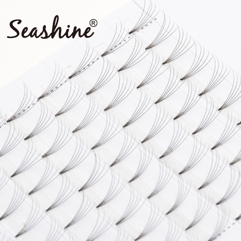 

Seashine Makeup Volume Lashes Short Stem Premade Fans 8-18mm Hot Sale Faux Mink Eyelashes Extension Supplies Premade Volume Fans
