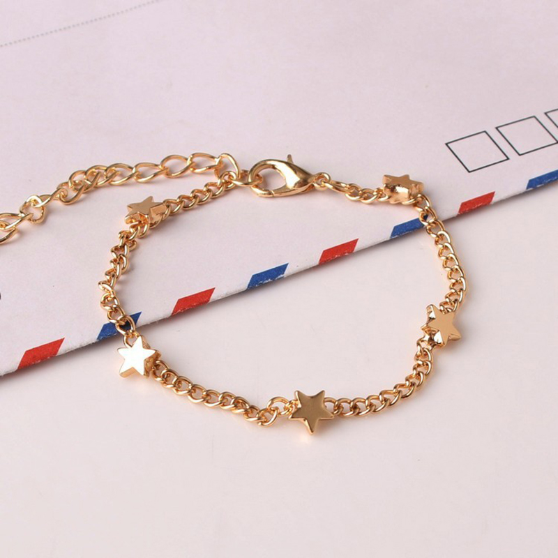 

Fashion 2020 Modern Women's Five Love Stars Women's Bracelets and Bangle Girls Jewelry