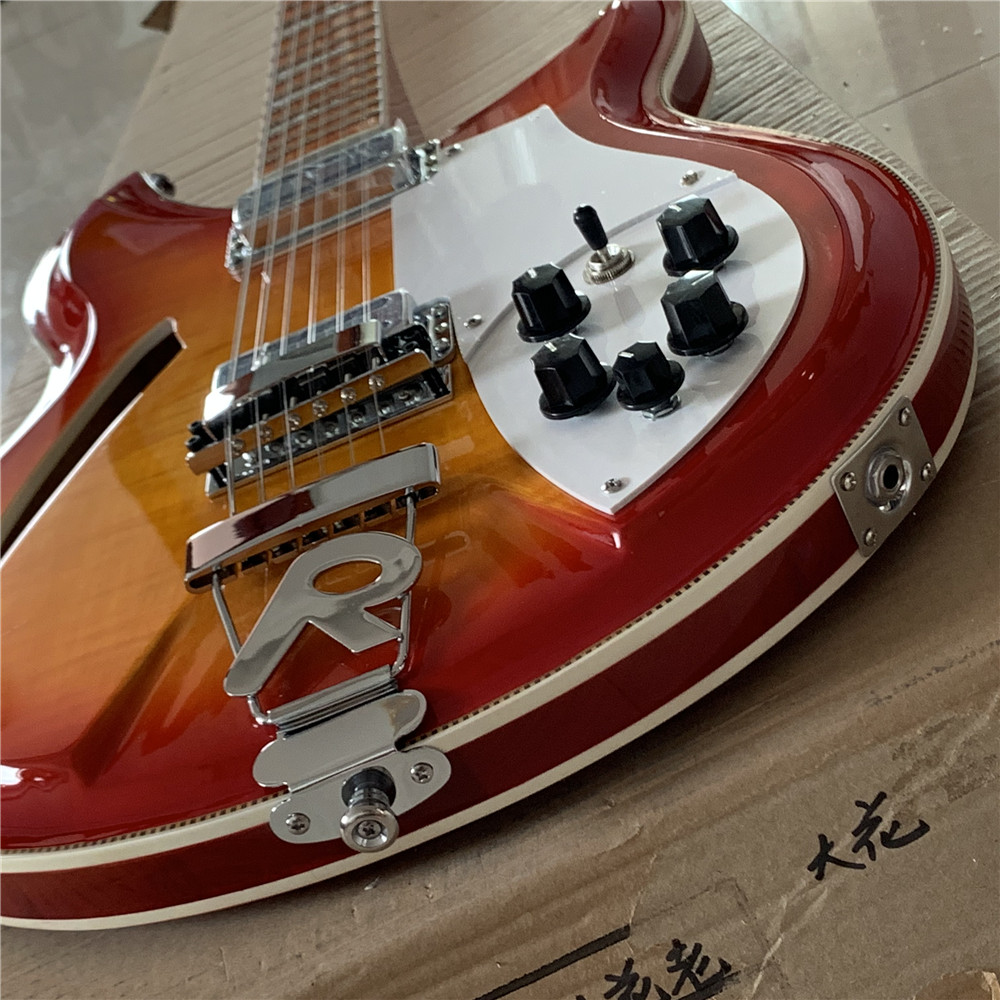

High quality 6 String Guitar, 360-6 Electric Guitar,Cherry red body with Maple fingerboard
