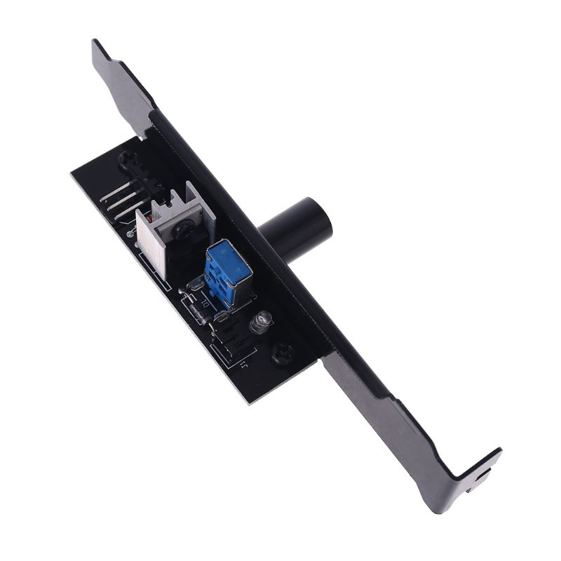 

3 Channels Fan Hub 1 Knob Cooling Fan Speed Controller for Cpu Case Hdd Vga Pwm