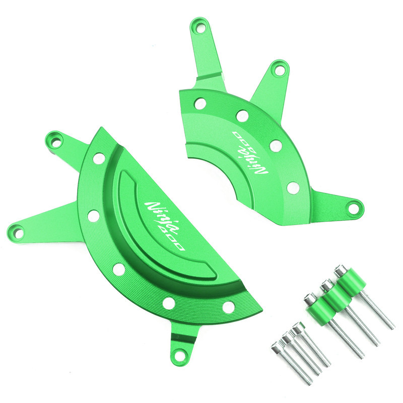 

Custom Motorcycle CNC Engine Crash Protector Slider Stator Case Guard Anti Pad For Ninja 400 Ninja400 2020 2020