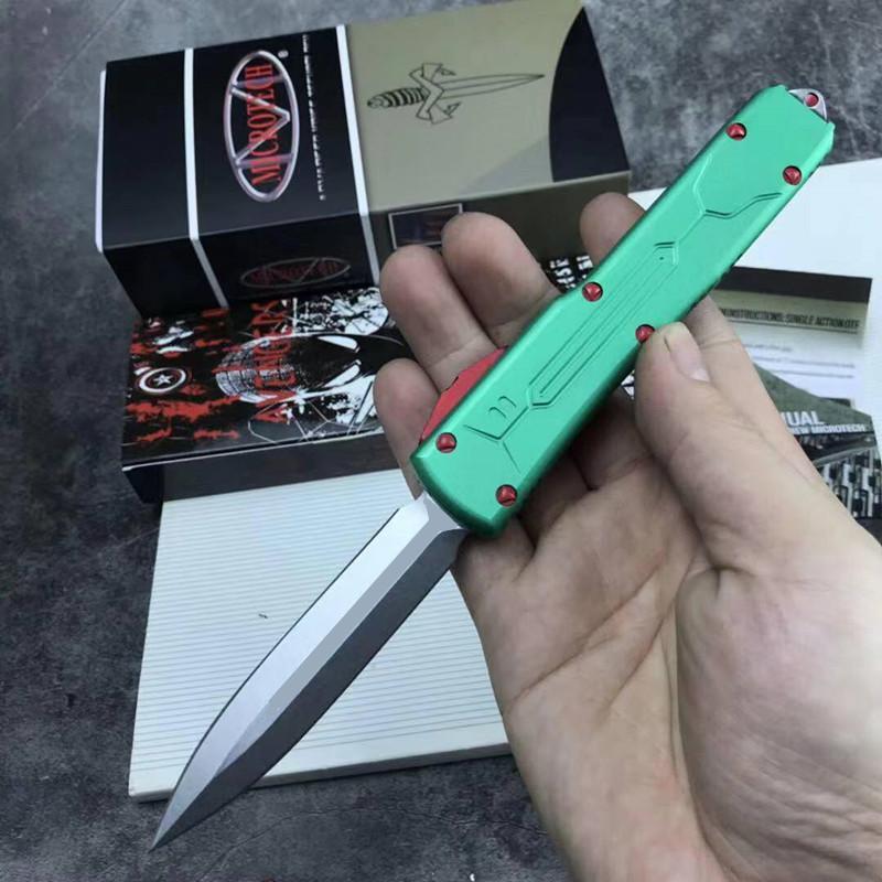 

4 Style Automatic Microtech Ultratech Bounty Hunter automatic knives UT85 UTX85 UTX70 VG10 Blade Halo V Outdoor Camping Knives EDC tool