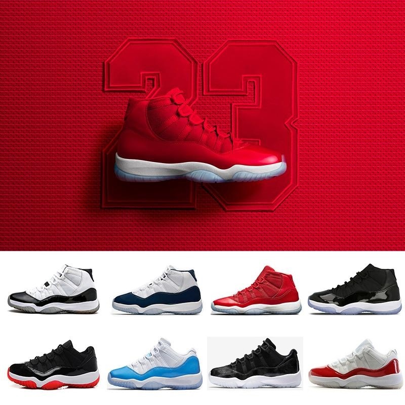 

New 11s 11 high low le Men women Basketball Shoes RETRO Blue Infrared 23 Georgetown Gold Barons C Cap and Gown Concord 23 45 j11 Sneakers