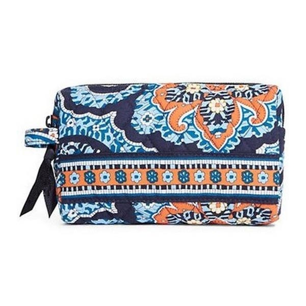 

NWT Small Cotton Cosmetic Cases makeup bag, Multi