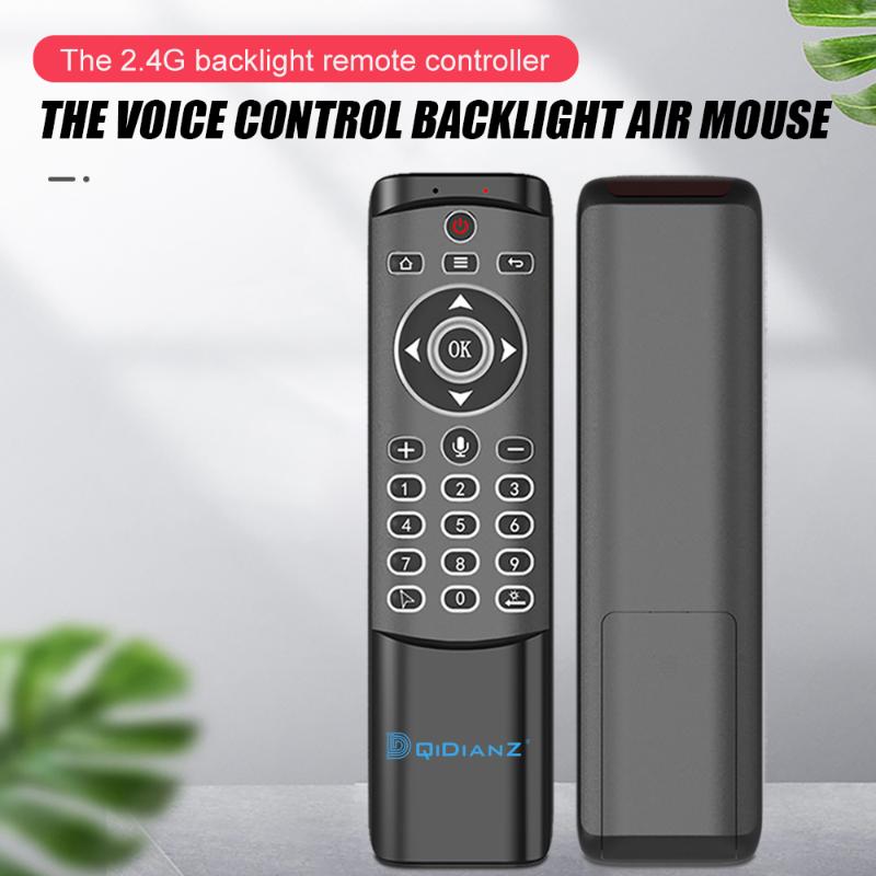 

MT1 Air Mouse Remote Control For Android TV Box 2.4G Wireless Google Voice Control For H96 MAX X96 Max Plus Mini