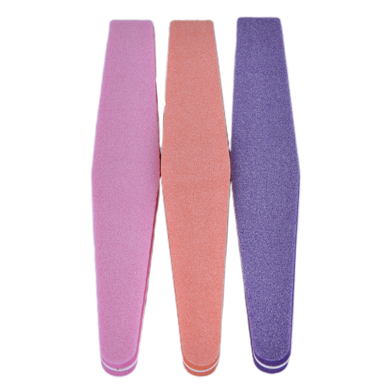 

2PCS Diamond Washable Double Sided Sponge File 100/180 Polish Block Nail Buffer Professional Grinding Manicure Tools nail polish