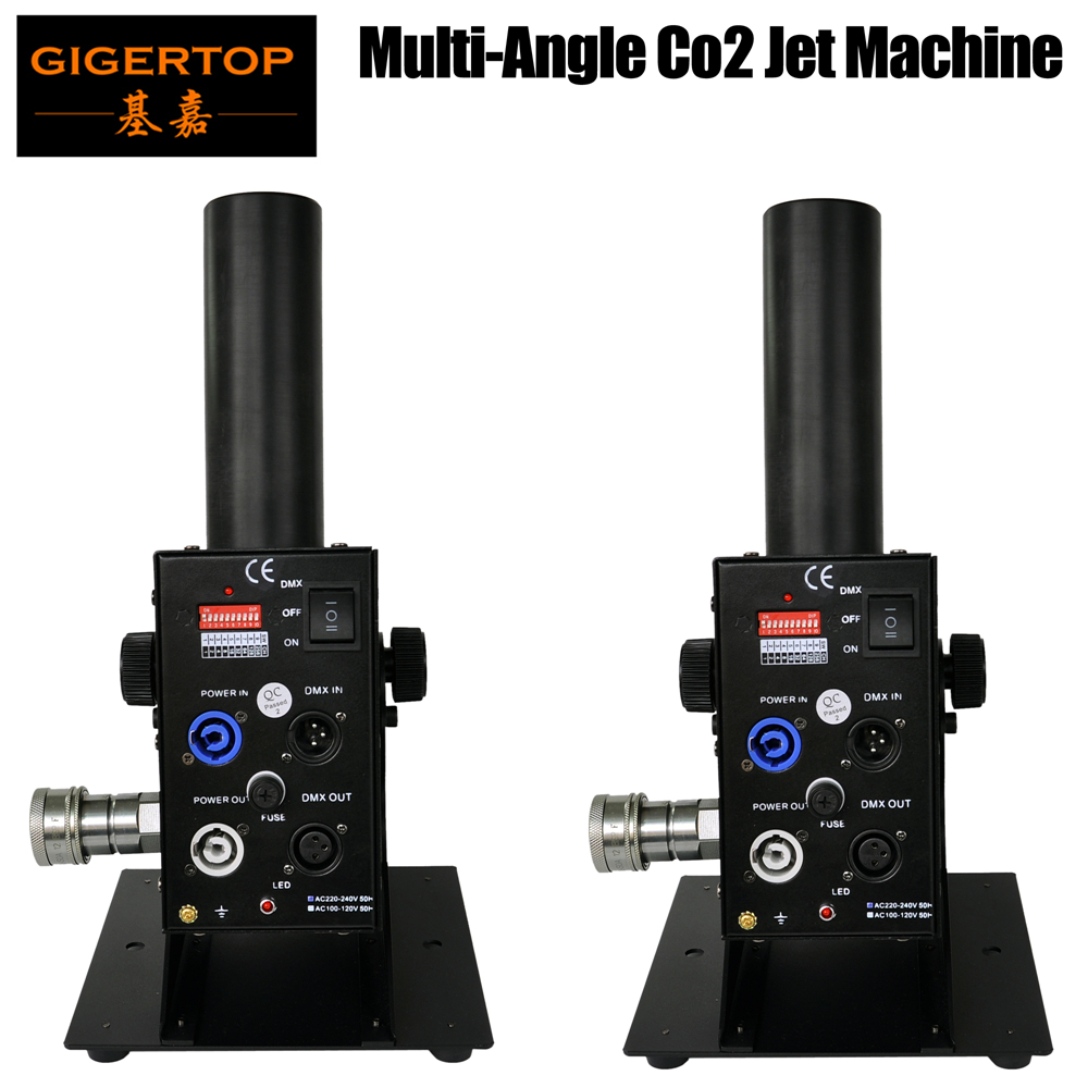 

2Pcs/Lot CO2 Machine with 6 Meter Hose 90V-240V CO2 Machine Jet Led Stage Light New Easy Co2 Jet with Quick Power Connector TP-T26