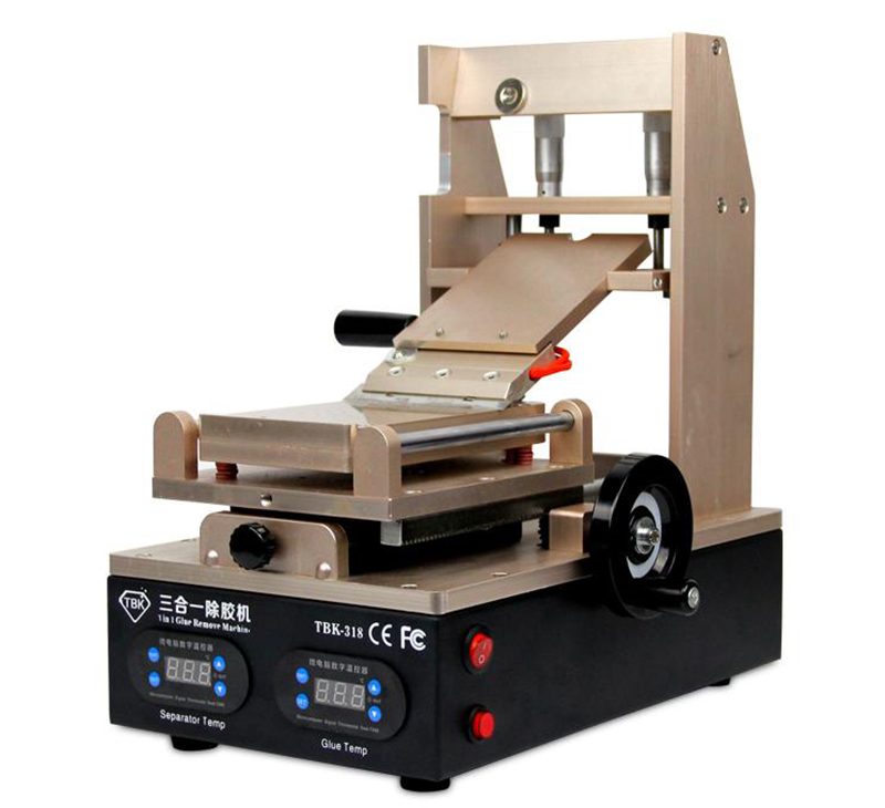 

TBK-318 3 in 1 Vacuum LCD Screen Separator + Preheater +OCA Glue Polarizer RemoverMobile Phone LCD Screen Refurbish Machine
