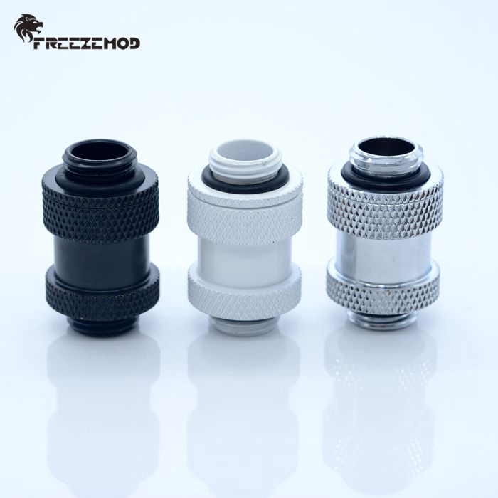 

FREEZEMOD Graphics card SLI G1/4'' external thread 22-31mm computer pc water cooler fitting. SSJT-22