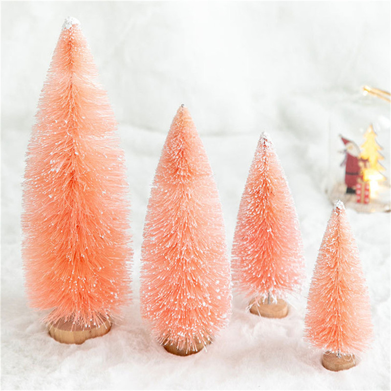 

Mini Christmas Tree Holiday Party Birthday Table Desk Artificial Decorations Pine Tree Xmas Ornaments Kids Festival Gift 2020@C