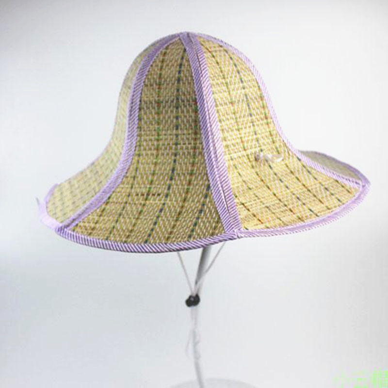 

2020 Summer New Sun Straw Caps Women Men Beach Folding straw hat free shipping, Pink