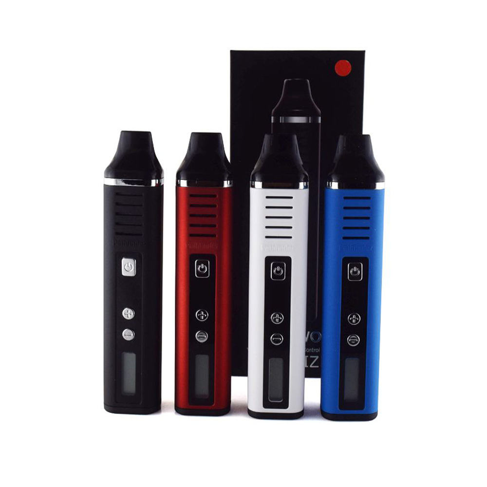 

Pathfinder 2 II Dry Herb Vaporizer Vape Pen Herbal Preheating Temperature Control E Cig 2200mah Battery for Herb vs Titan 2