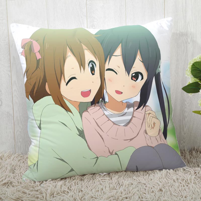 

K-On! Pillow Cover Customize Pillow Case Modern Home Decorative Pillowcase For Living Room 45X45cm A19.12.13, Pillowcase 3