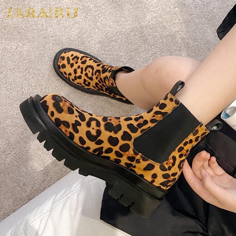 

Sarairis 2020 New Fashion Colorful INS Shoes Ladies Boots Female Chunky Heels Comfortable Platform High Quality Boots Round Toe, Zipper yellow