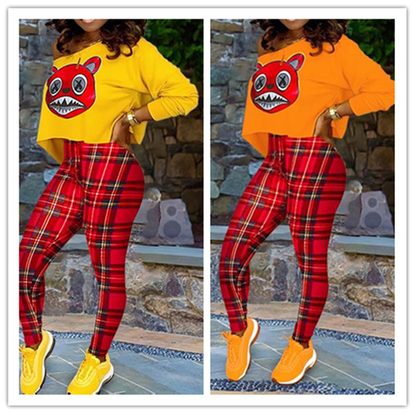 yellow plaid pants plus size