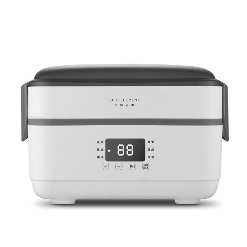 

Life Electric Rice Cooker 1.5L Thermal Insulation Lunch Box Portable Steam Heating Double Stainless Steel Inner Pots
