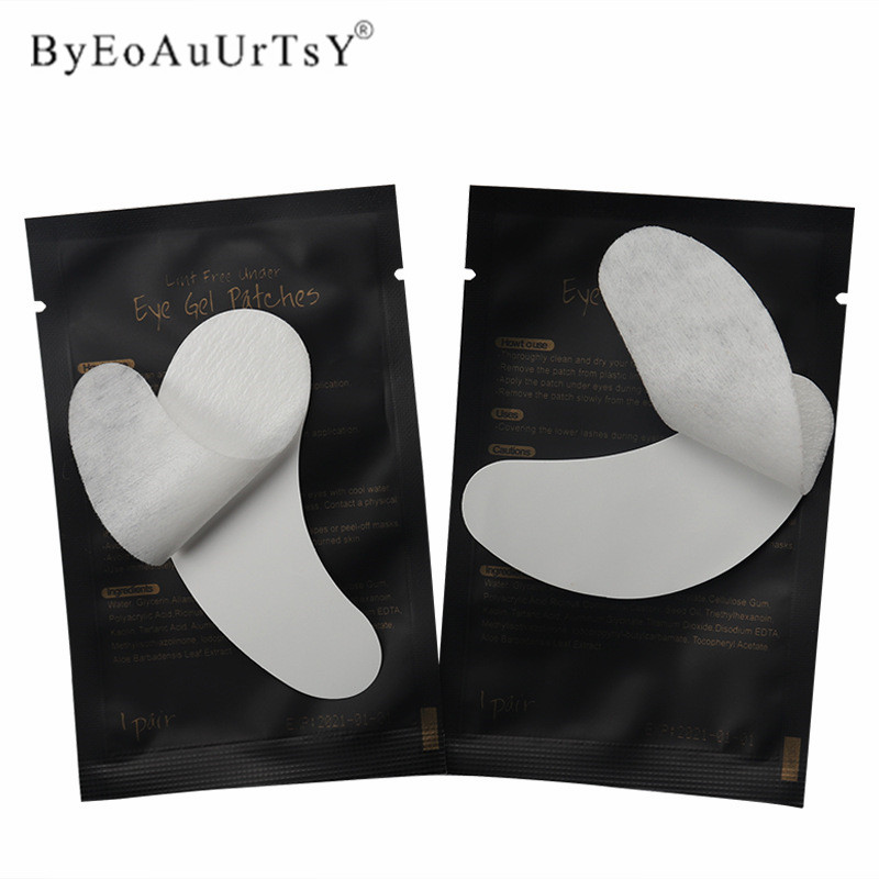 

Eyelash Extension Under Eye Pads Lint Free Lash Extension Under Eye Gel Patches for False Eyelash Makeup Beauty Tools