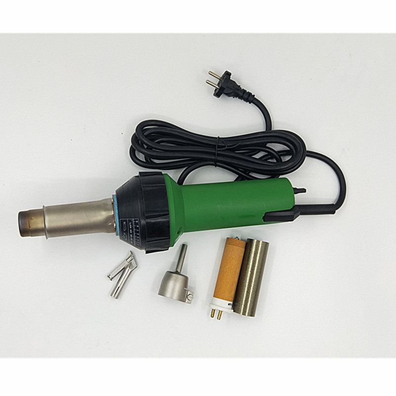

110V/220V PLASTIC HOT AIR WELDING GUN+heating elemet+2 pcs nozzles heat gun accessories Flooring welding tools For soldering