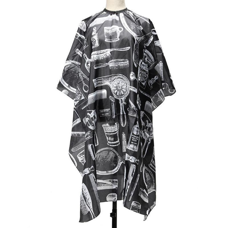 

Cutting Hair Waterproof Cloth Salon Barber Gown Cape Hairdressing Hairdresser Hair Cloth Gown Barber Home Use Styling Tool