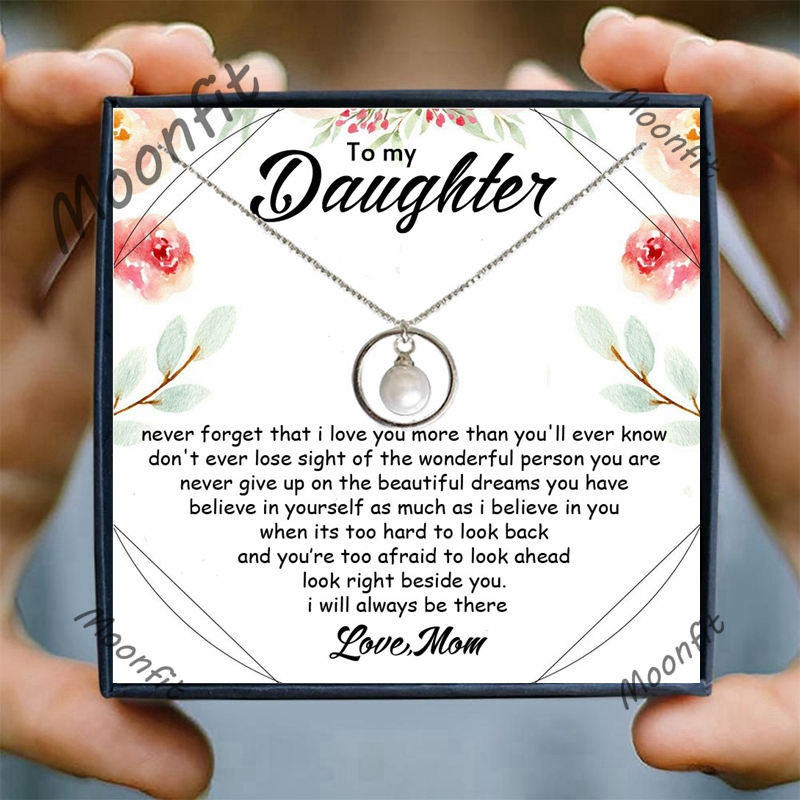 

Pearl Circle Pendant Necklace Girly Birthday Gifts from Mom Short Chain Necklace Women Choker Jewelry Collar Colgante