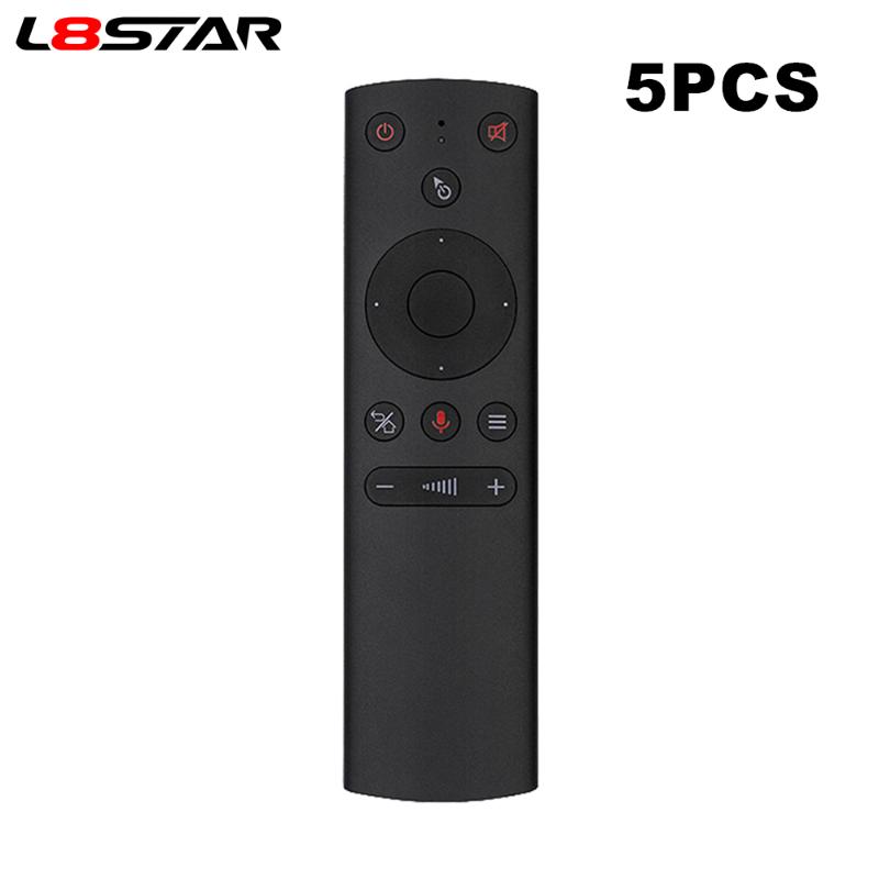 

5Pcs/lot G21 Air mouse Gyro Voice Control IR learning Remote control Google Assistant Smart remote for Mi Box S Android tv