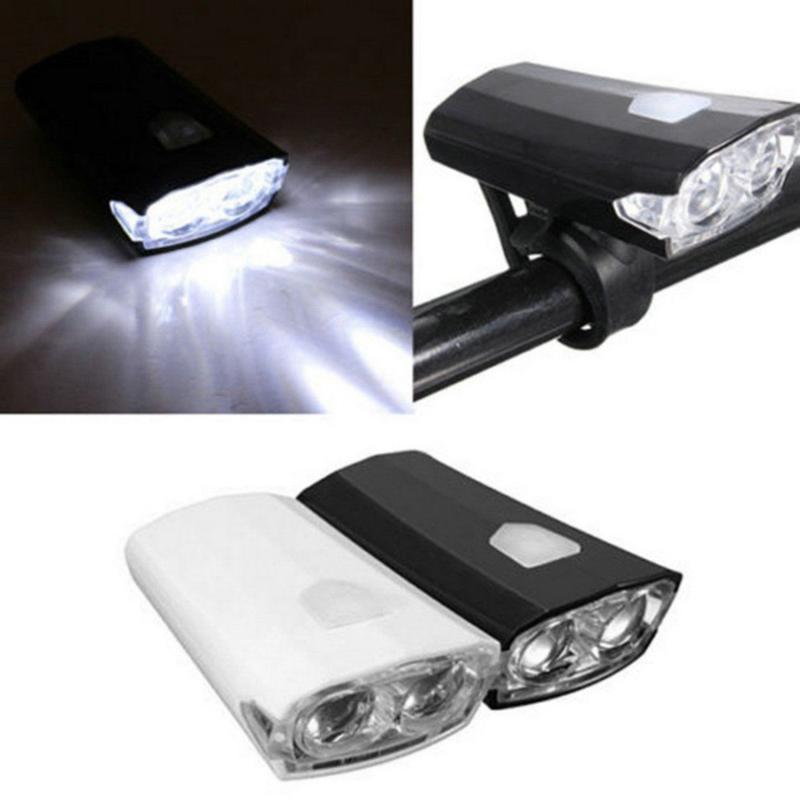 

Torch Ultra Bright USB Rechargeable 15 Lumens Front Bike Bicycle Light LA4266 Perfect For Night Cycling
