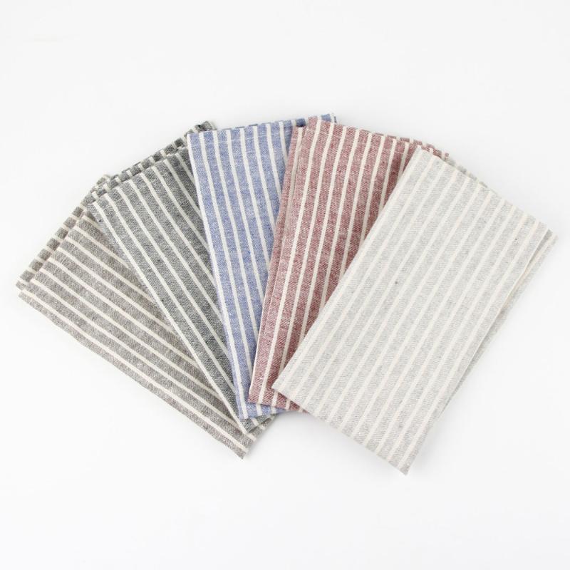 

30 x 40 cm Fashion cloth Napkins cotton linen heat insulation mat dining table mat children table Napkin fabric placemats