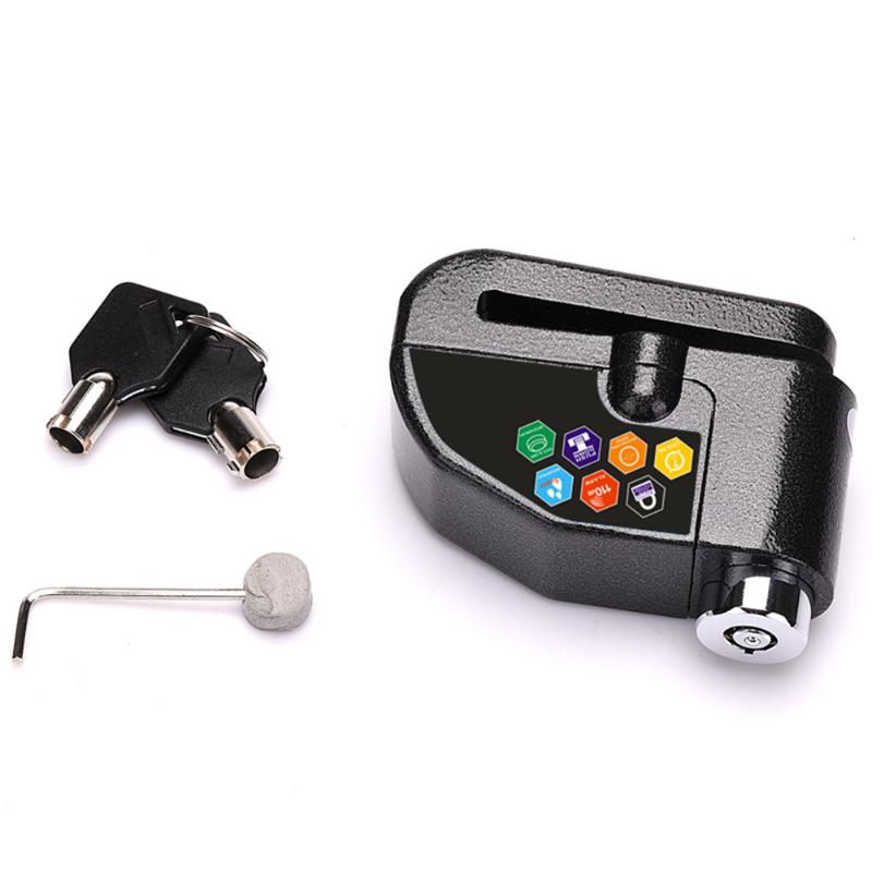 

Scooter Disc Lock Brake Alarm Motorbike Motorcycle 110db Anti-theft Security car