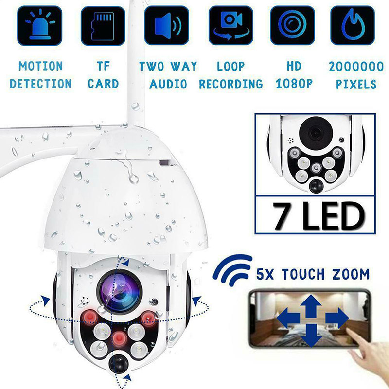 

Outdoor Wireless Camera Wifi Waterproof HD 1080 Day Night Mode Camera New Arrival